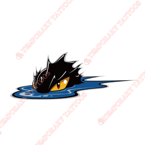 Lake Erie Monsters Customize Temporary Tattoos Stickers NO.9060